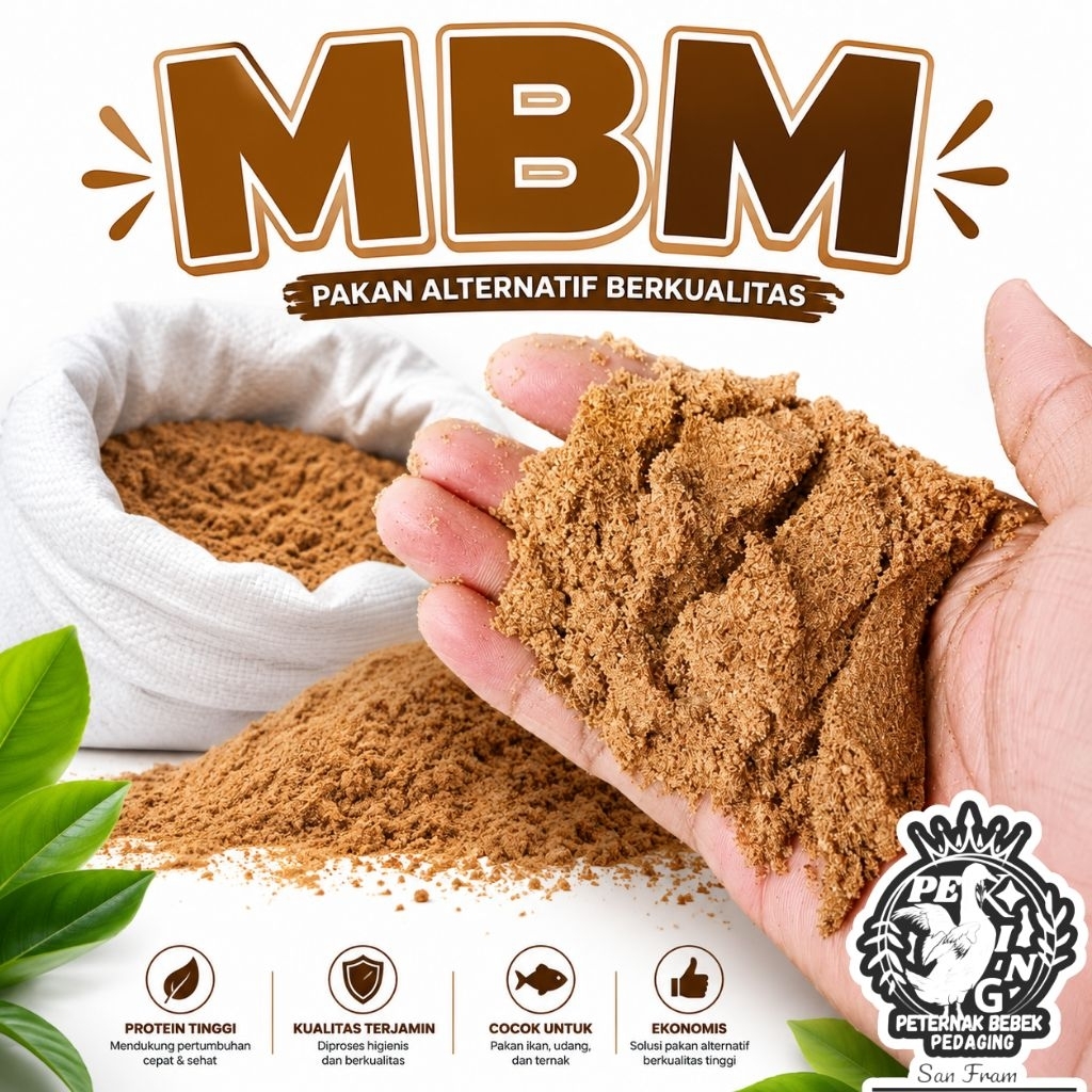 MBM Import Tepung Tulang Dan Daging untuk Pakan Ternak Protein Tinggi 50% Kualitas Terjamin Ekonomis