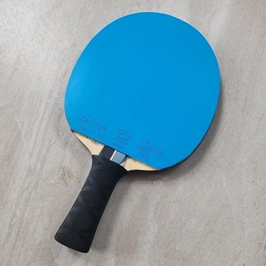 Bet Pingpong Rakitan Yinhe PRO 01 ALC - Karet Yinhe Moon 12 dan Moon Speed - Second