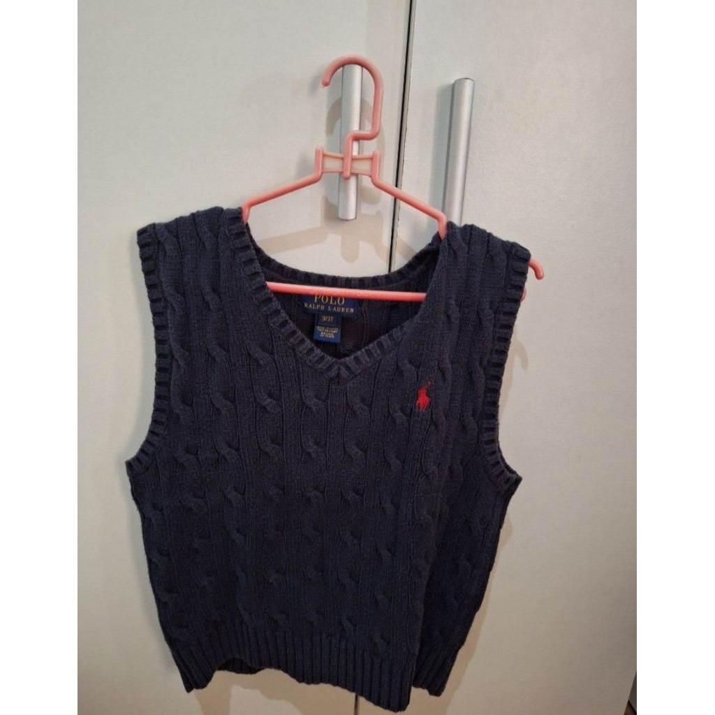 vest polo ralph lauren navy
