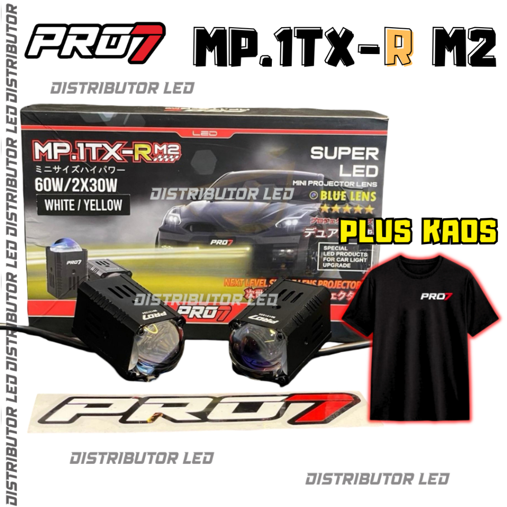 MINI PROJECTOR PROJIE 1 MATA LENSA PRO 7 PRO7 MP1TXRM2 MP1TX-RM2 MP 1TXR M2 60W/2X30