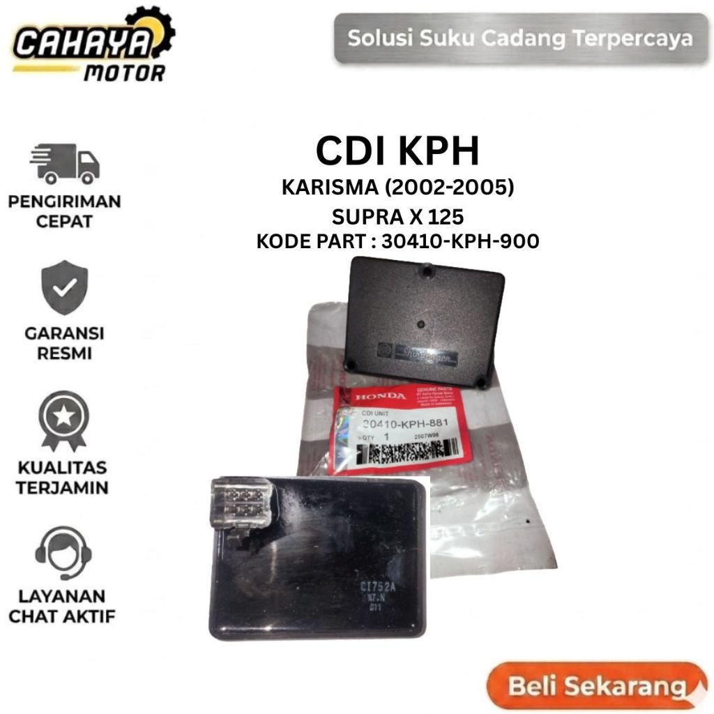 CDI Honda Supra X 125 & Karisma KPH Original