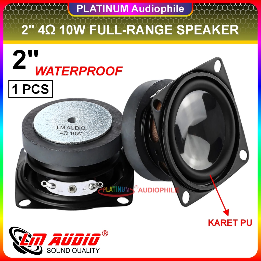 Speaker 2 inch Fullrange 4 ohm 10W Hifi Speker 2" Full Range LM-2122