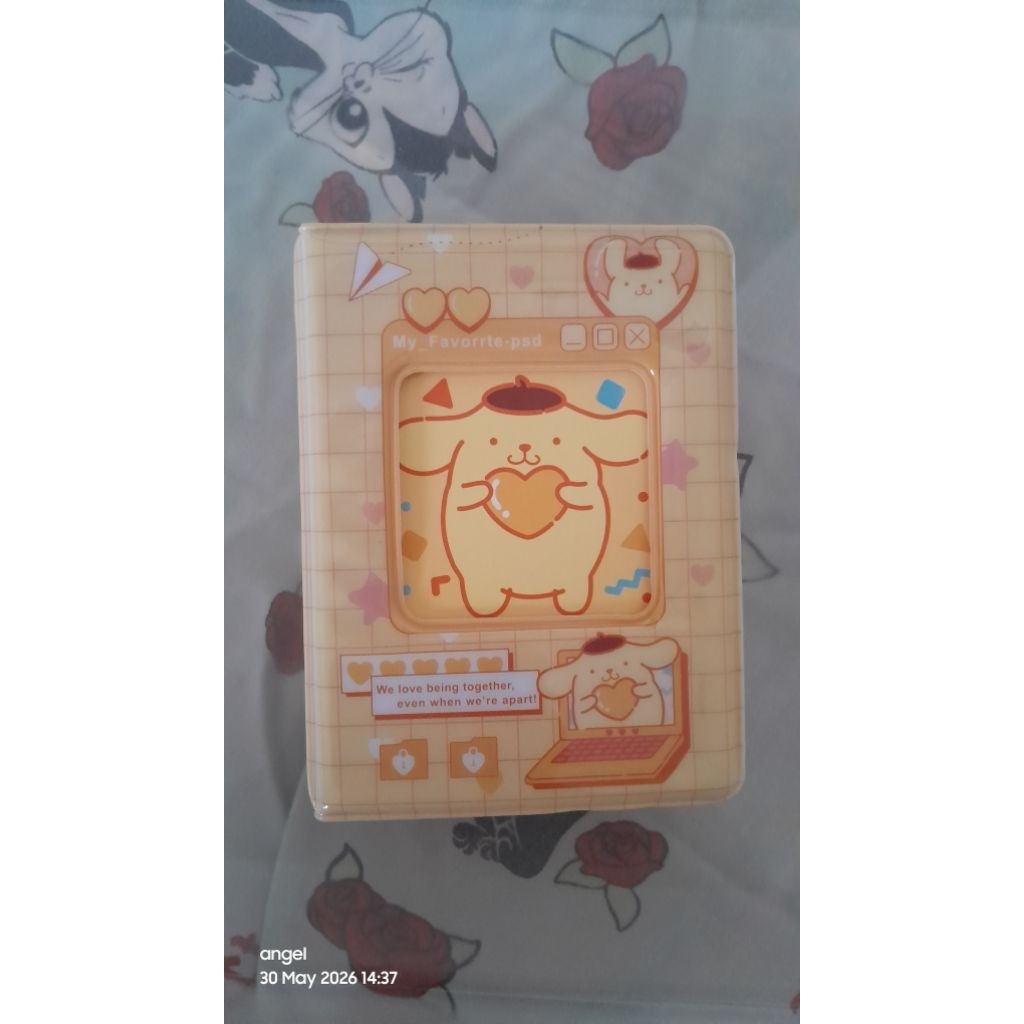 Kolbuk collect book album photocard PVC album photo foto pompompurin sanrio 20 hlm 40 pouch (prelove