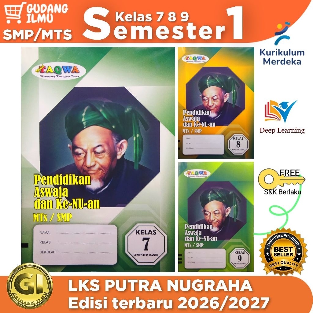 LKS ASWAJA ke NU an MTS kelas 7 8 9 semester 1 l Taqwa