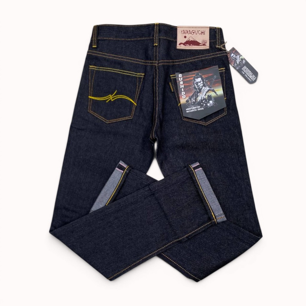 YAMAGUCHI DENIM sanforize 15oz Slimfit ukuran 26-40 Premium Original