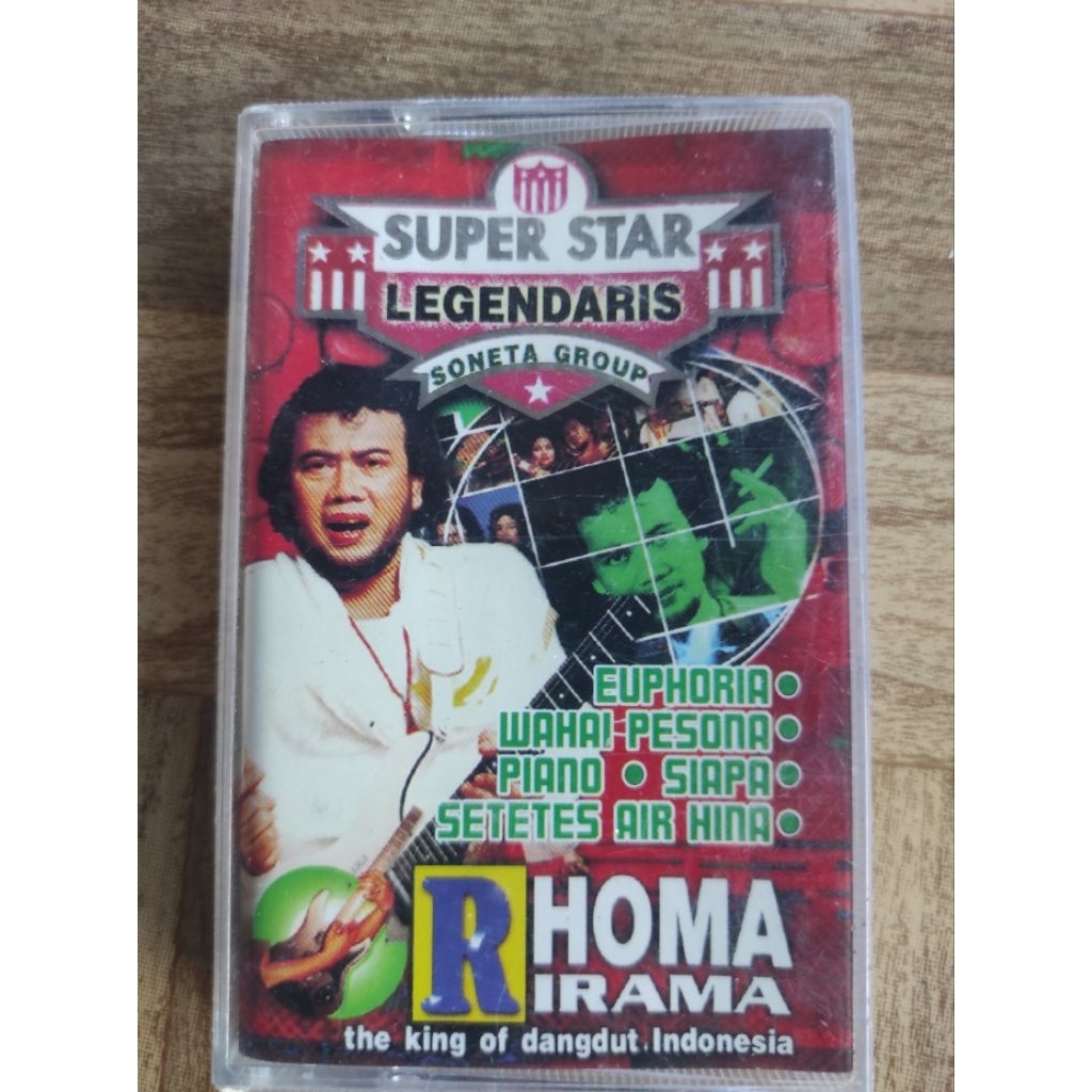 kaset pita suoer star legendaris soneta group RHOMA IRAMA