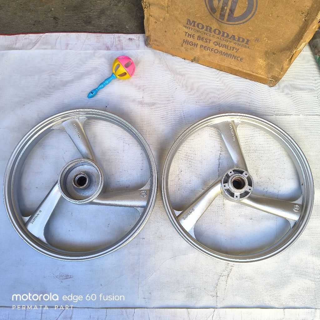 velg velk honda supra 100 supra x supra fit lama cakram ring 17 160 180 palang 3 nos new old stok mo