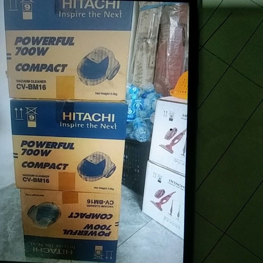 Hitachi Vacum cleaner obral gudang MINUS DUS GARANSI AMAN