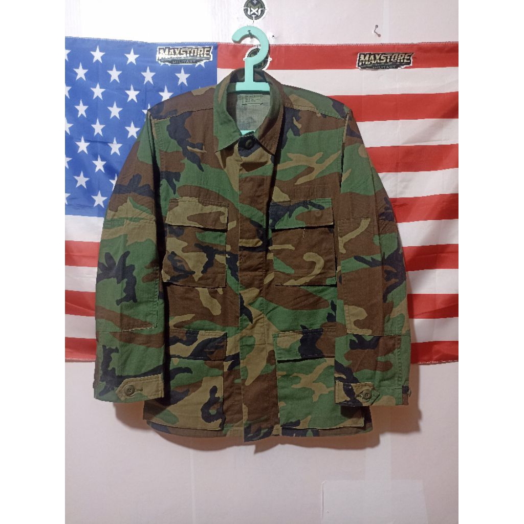 BDU USA WOODLAND CAMOUFLAGE PATTERN