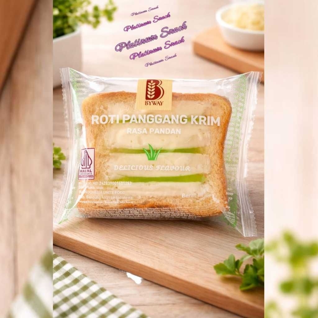Roti Panggang krim byway 1 dus isi 60