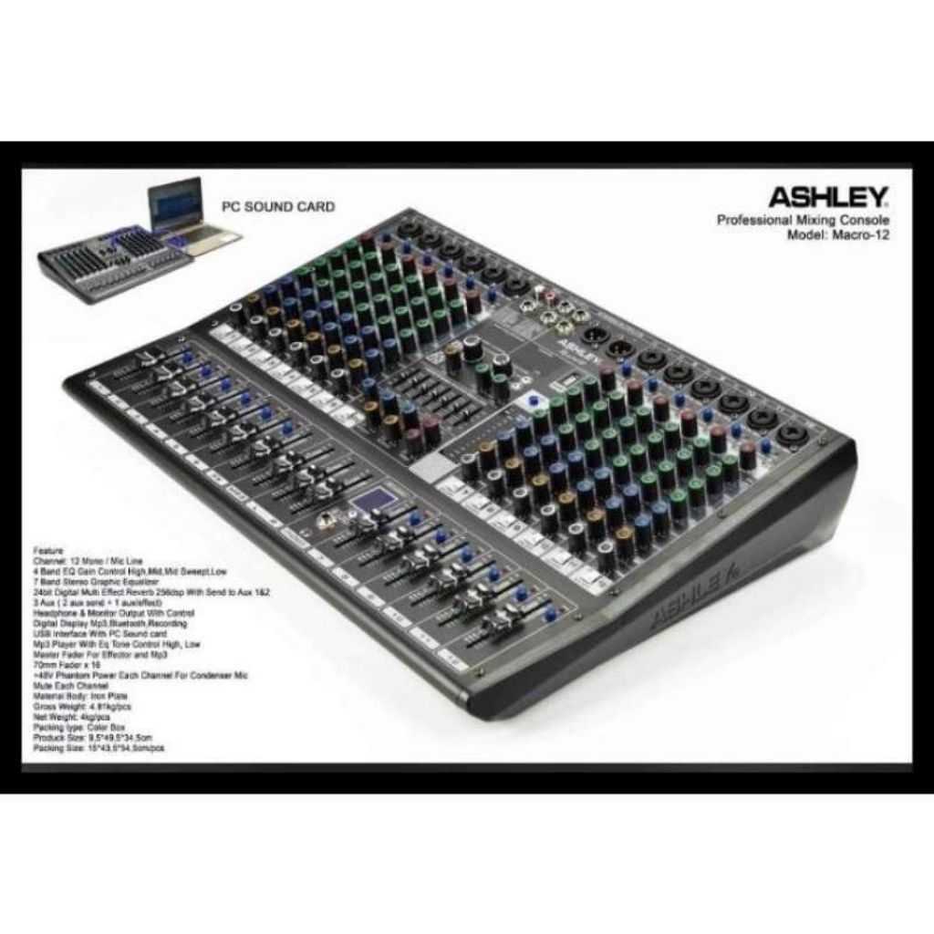 Mixer Ashley Selection 12 Mixer Ashley 12 Channel Selection 12