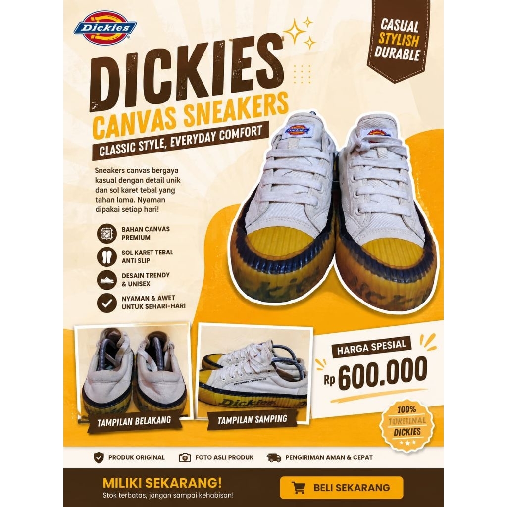 Sepatu Dickies size 41