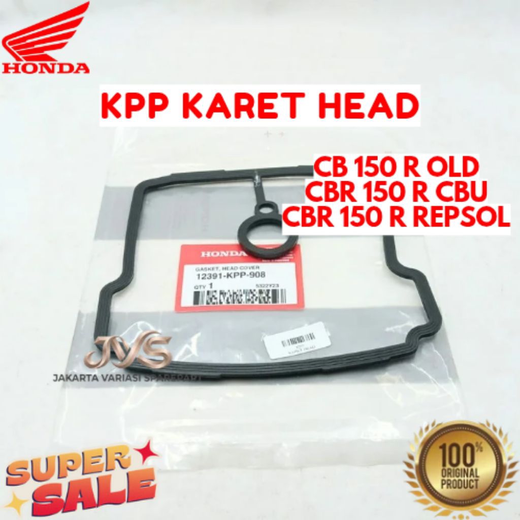 KARET HEAD KODE KPP, KARET HEAD CB 150 R OLD, KARET HEAD CBR 150 R CBU, KARET HEAD CBR 150 R REPSOL
