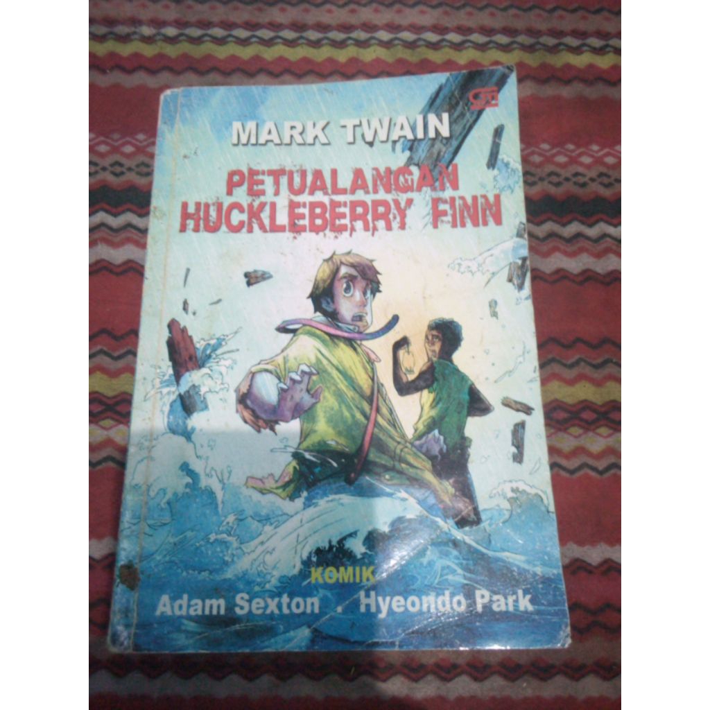 (Original)petualangan huckleberry finn bekas