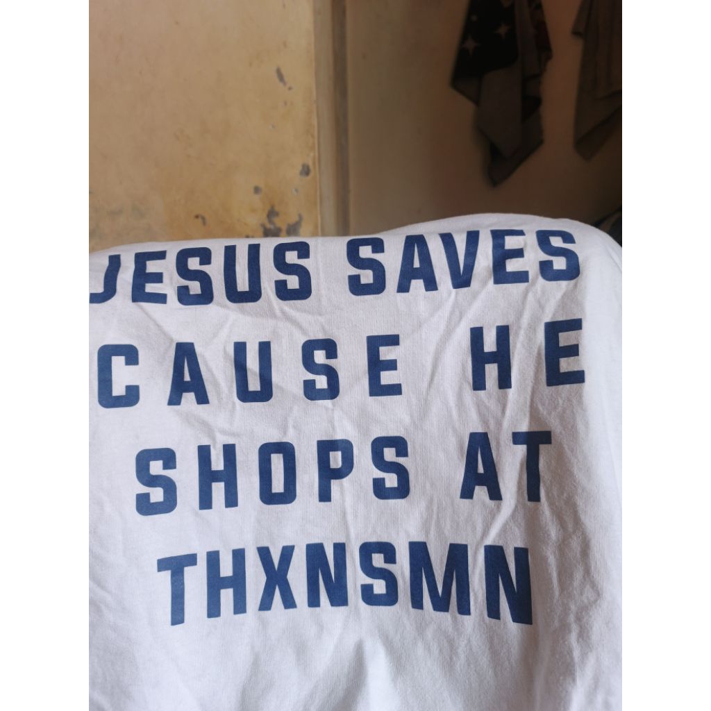 Ts Thanksinsomnia Jesus & Knit Dali Size L