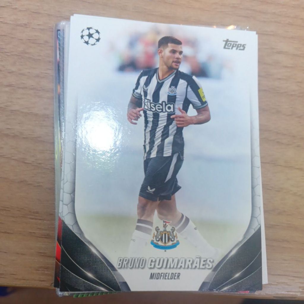 kartu bola topps ucc 2024 Newcastle