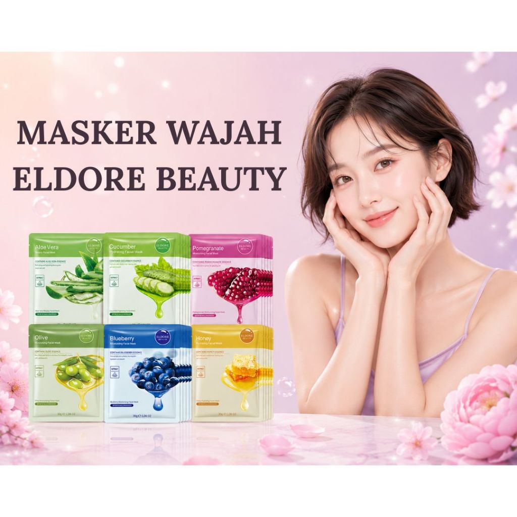 Masker Wajah Eldore Beauty Sheet Mask