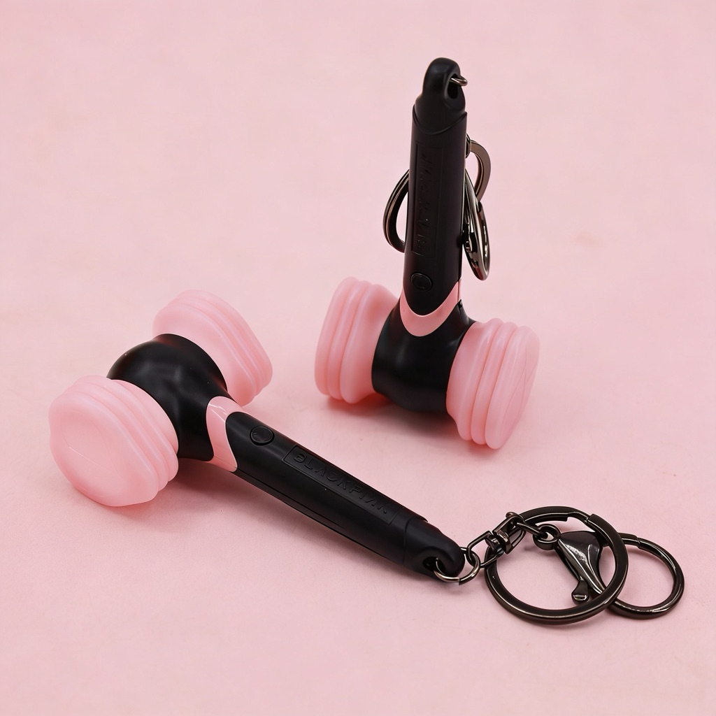 (PO) BLACKPINK Mini Lightstick Keyring LED | BLACKPINK Mini Lightstick LED Keychain | Gantungan Tas 