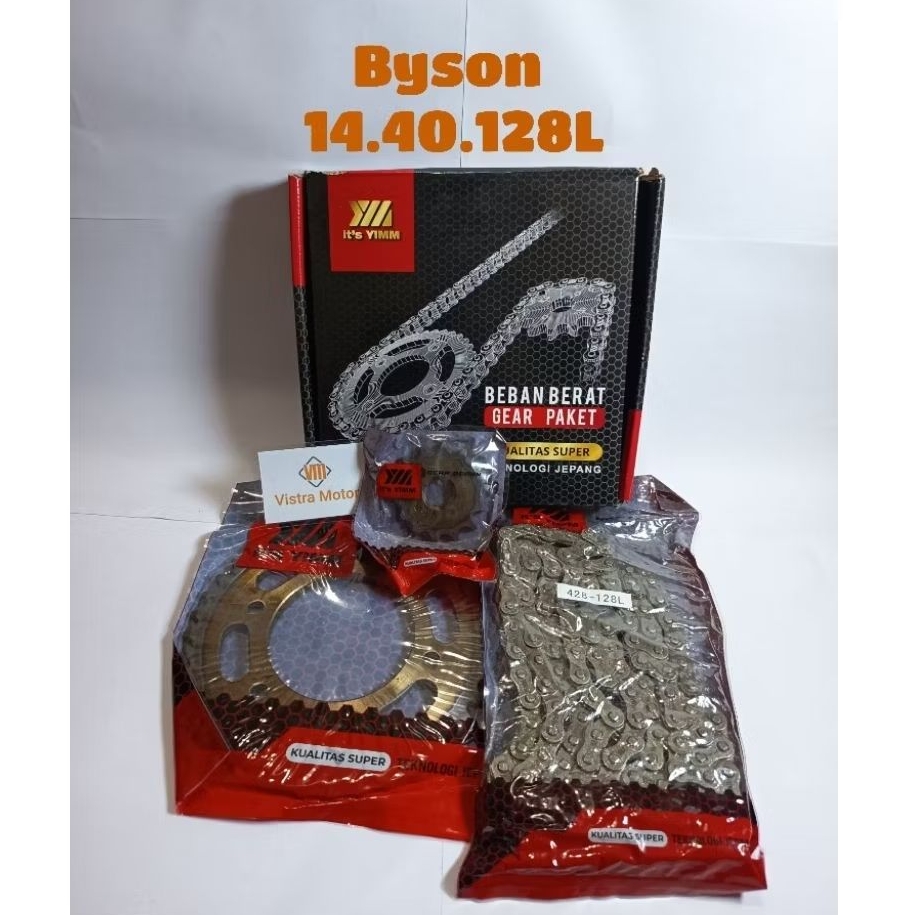Gear set YIMM motor byson 14.40.128H