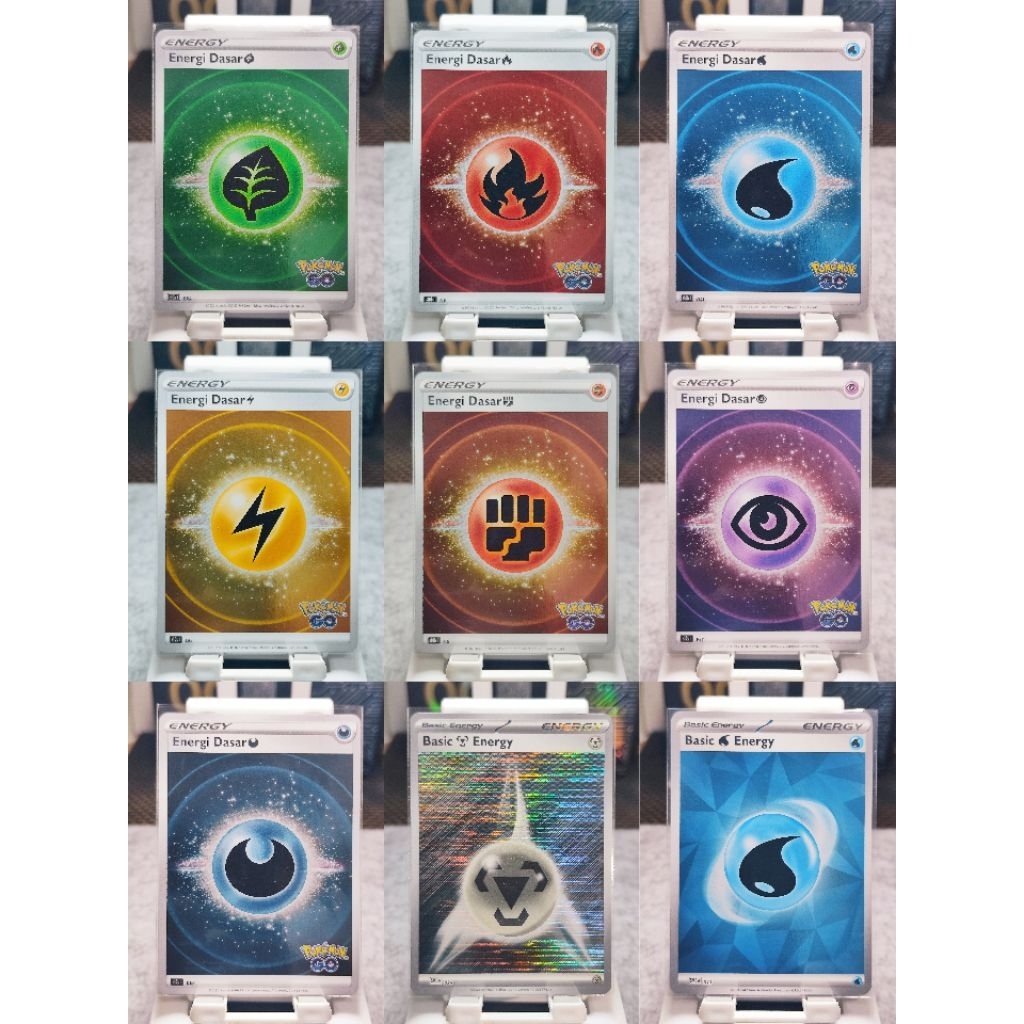 ID Kartu Energi Holo Pokemon Go