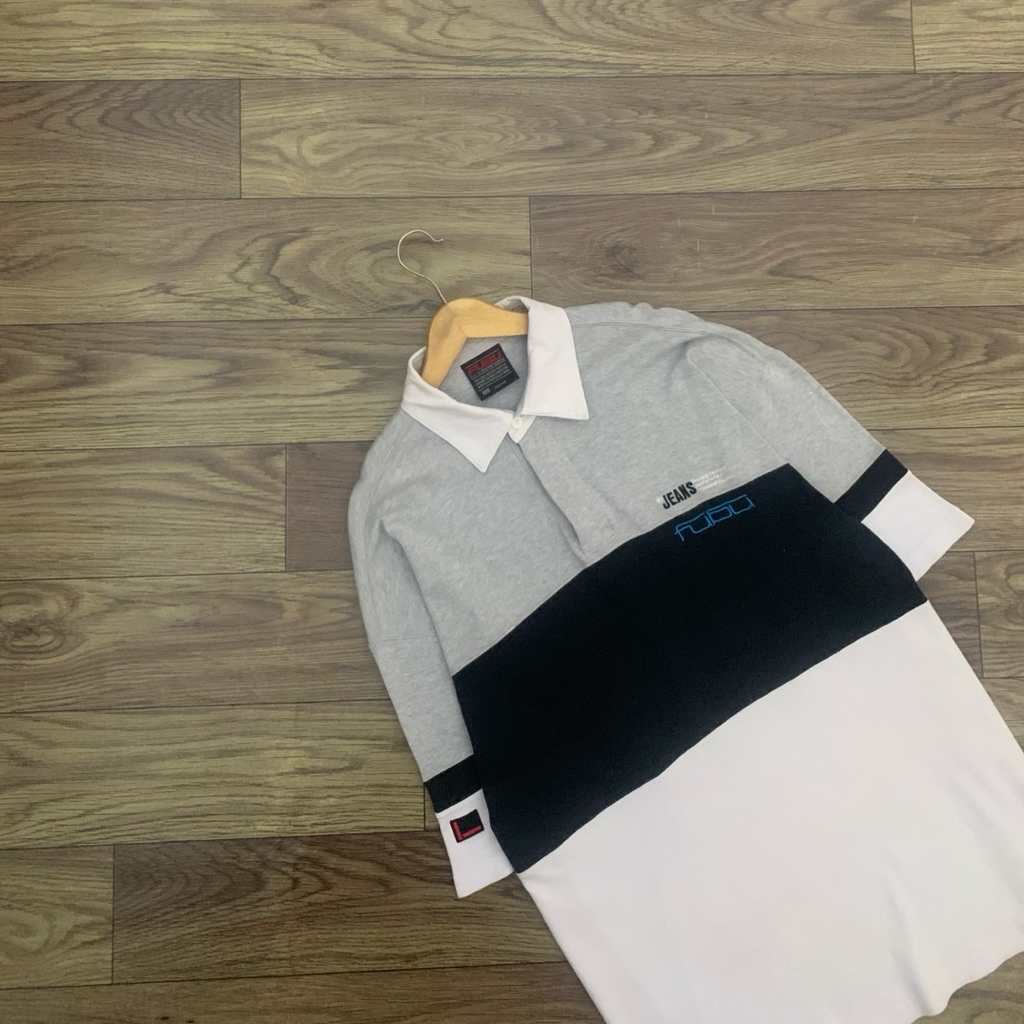Kaos Kerah FUBU Branded Polo Shirt | Big Size