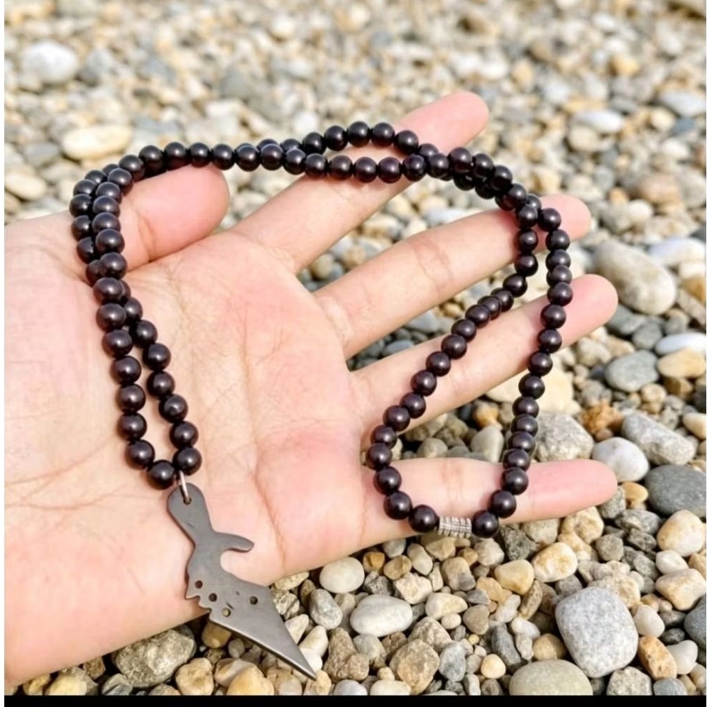 Kalung kujang hitam kaukah kokka asli