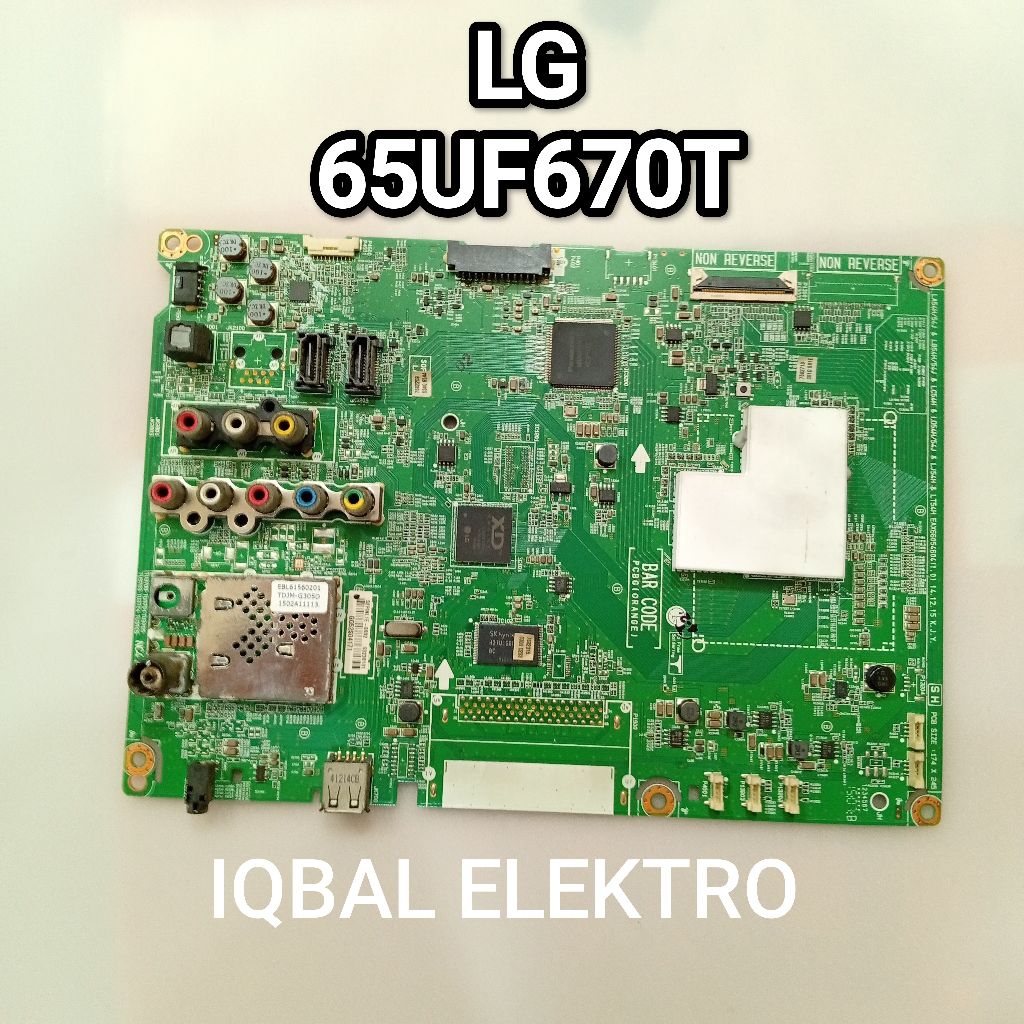 MAINBOARD TV LG LED 65UF670T - MB - MOBO - MODUL - MOTHERBOARD