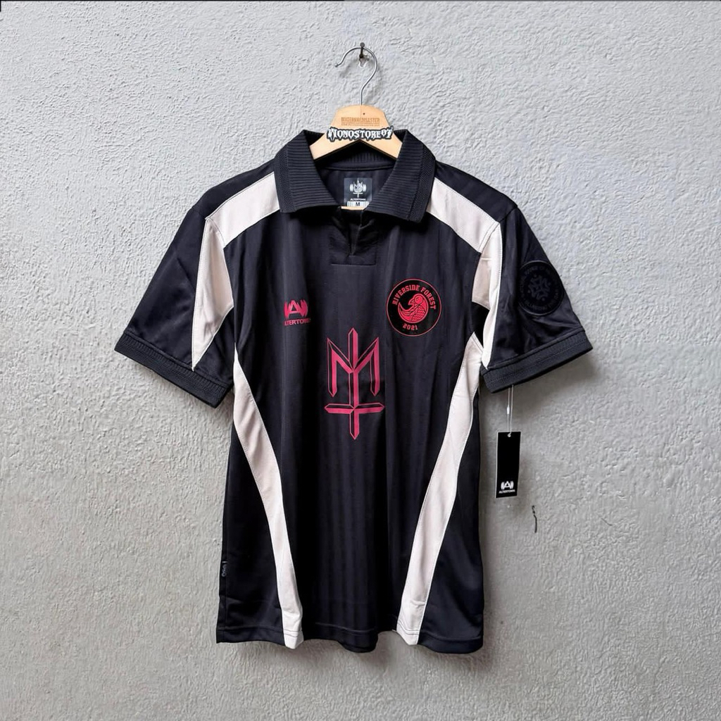 jersey MATERNAL x RIVERSIDE FOREST FC away -  black , cream