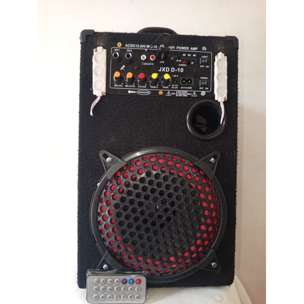 spiker aktif super bass 8 inc wofer berkualitas