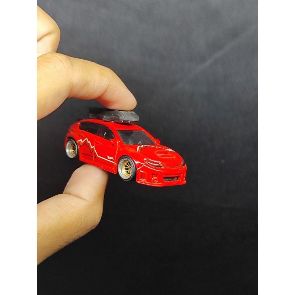 Hotwheels Subaru roofbox