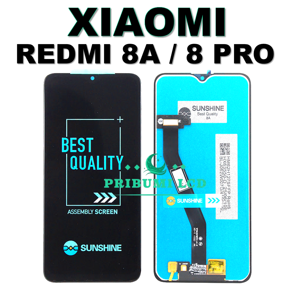 LCD TOUCHSCREEN XIAOMI REDMI 8 - REDMI 8A - REDMI 8A PRO ORIGINAL 100% COMPLETE