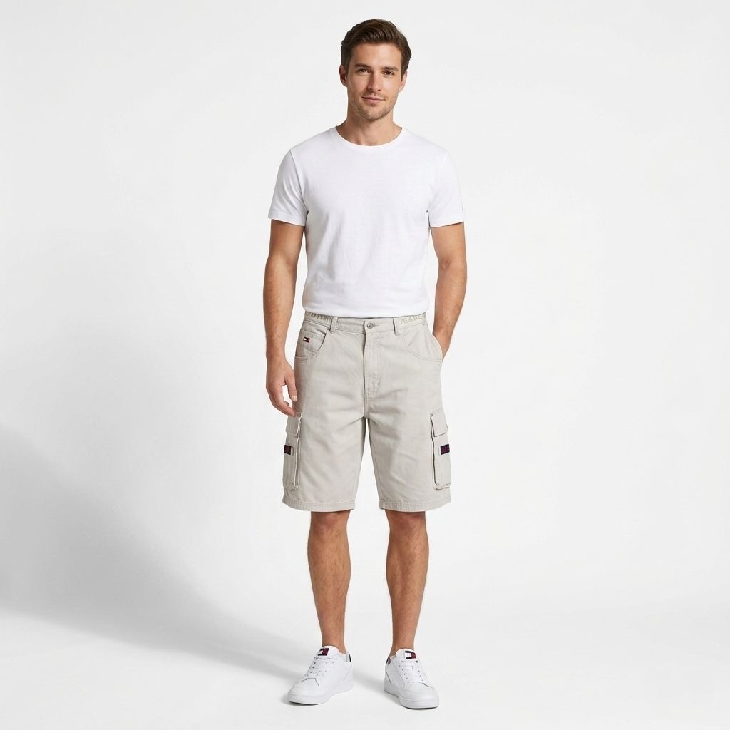 Celana Denim Cargo Tommy Hilfiger Jeans Size 31cm