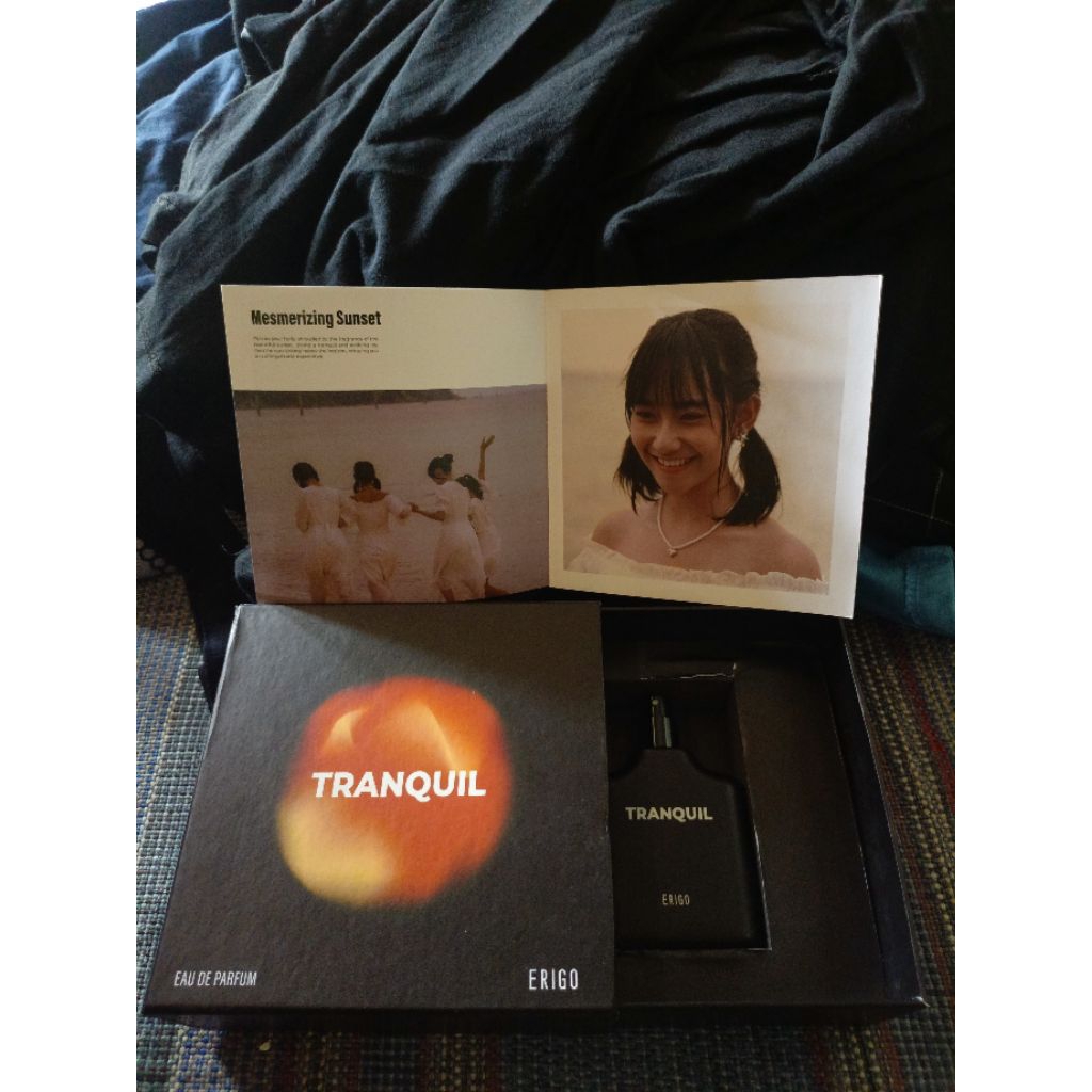 Parfum Erigo x JKT48| Box & mini photobook only (baca deskripsi)