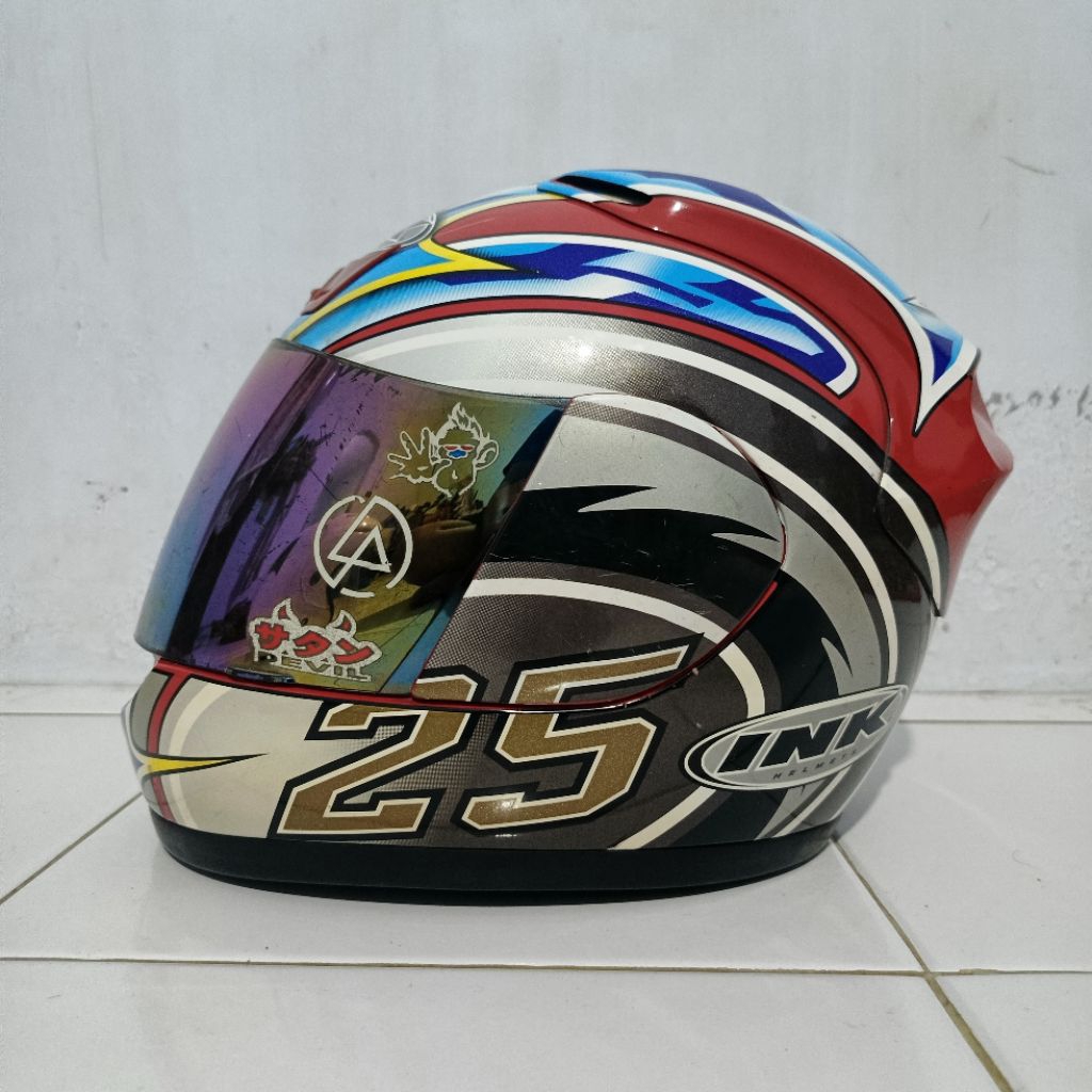 Helm INK Fullface ori bekas