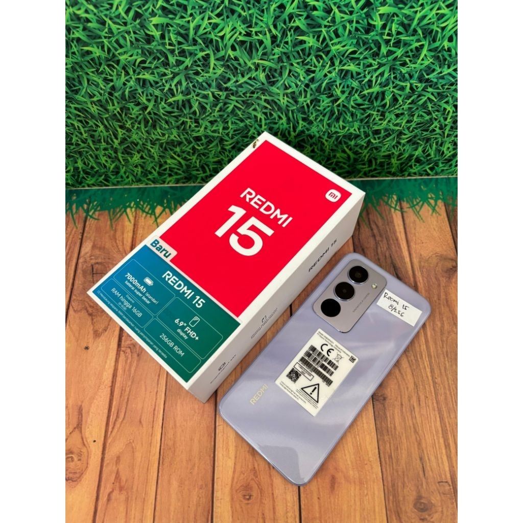 Redmi 15 8/256 Second Resmi Indonesia
