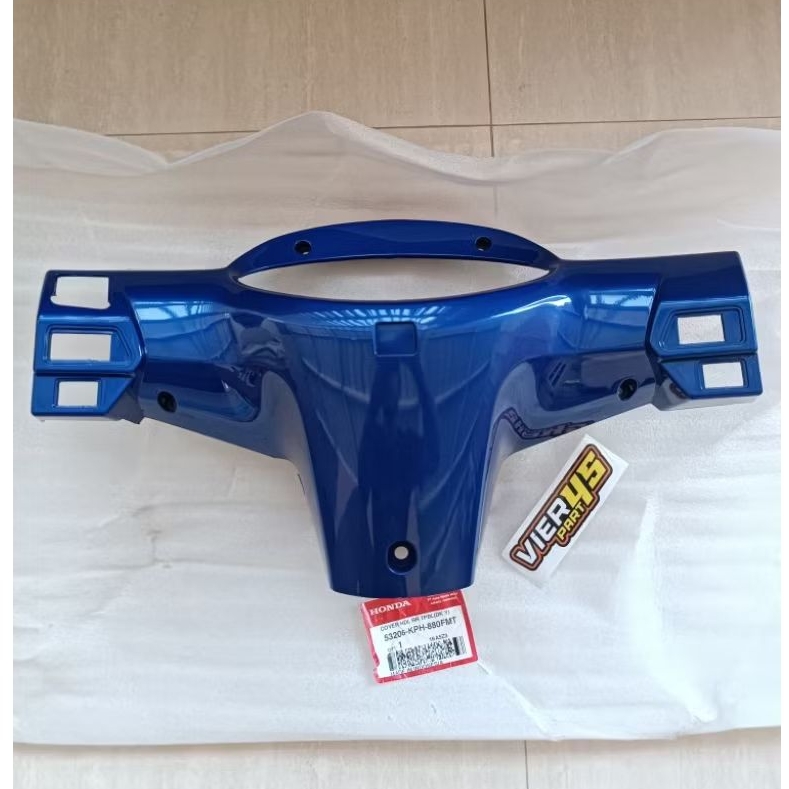 Batok belakang karisma 125 biru tua solid original AHM 53206-KPH-880FMT