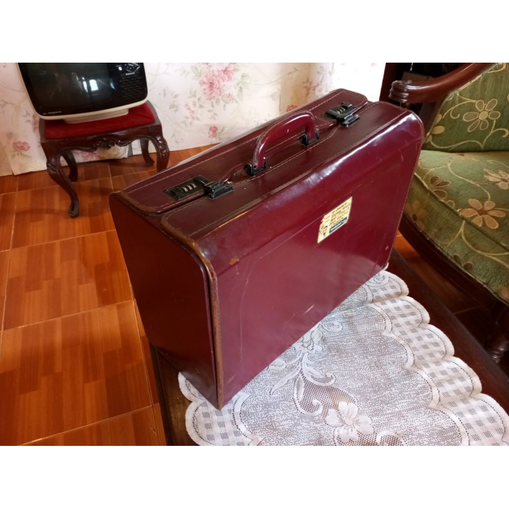 Koper Kulit Jadul Antik Vintage Lawas Tua Kuno Retro