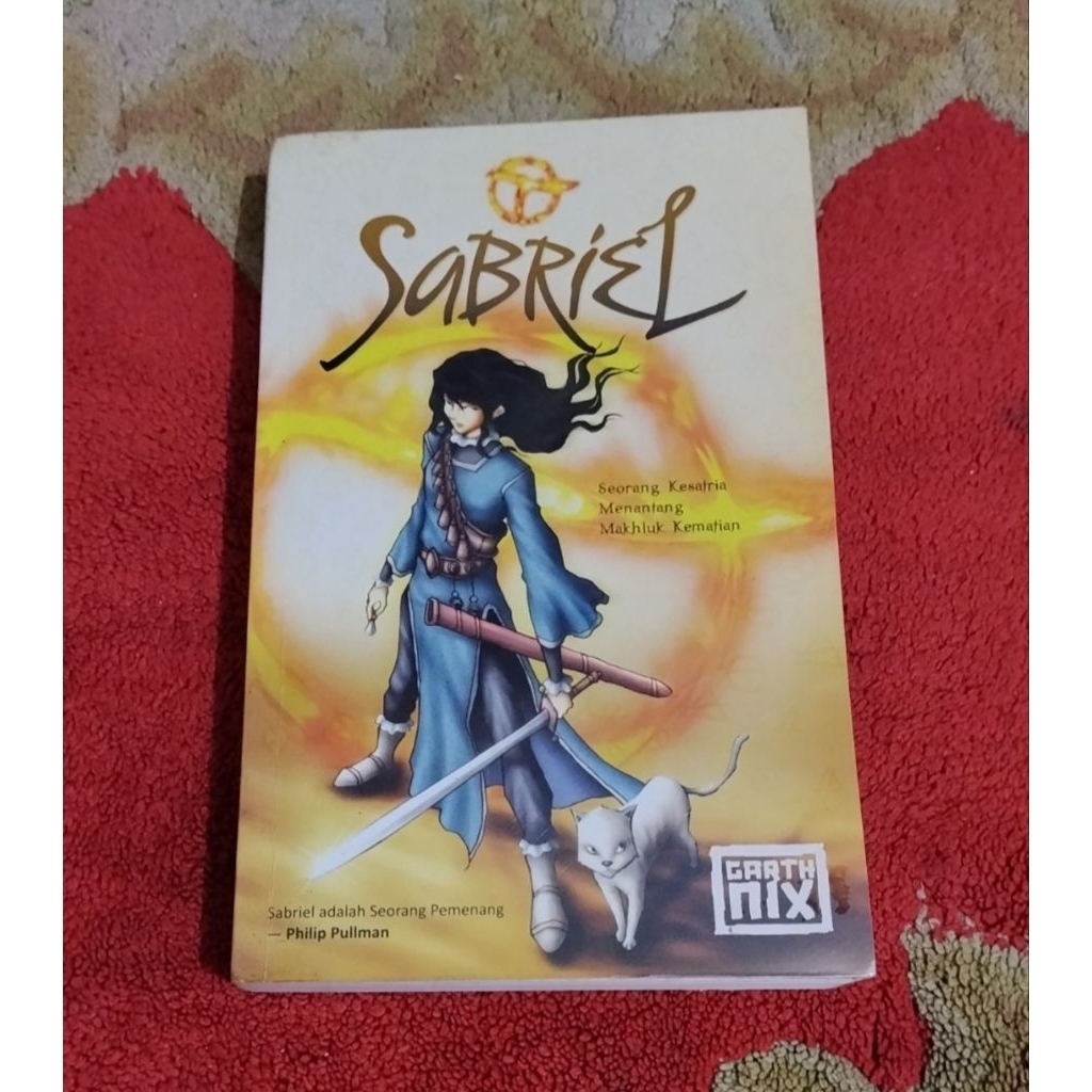 Novel Garth Nix "Sabriel" 100%ORI preloved koleksi pribadi