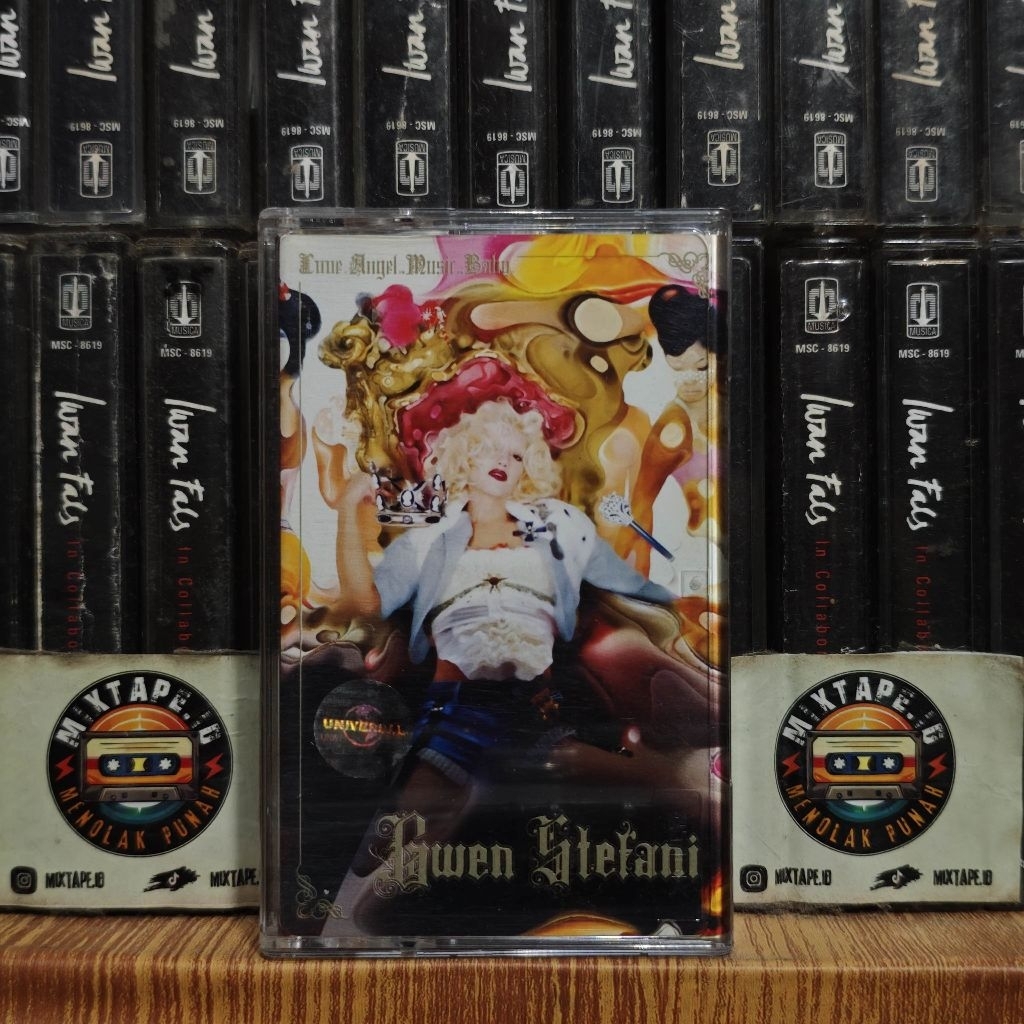 Kaset Gwen Stefani - Love.Angel.Music.Baby - Radio Tape - Kaset Pita - Radio - Pemutar Kaset - Retro