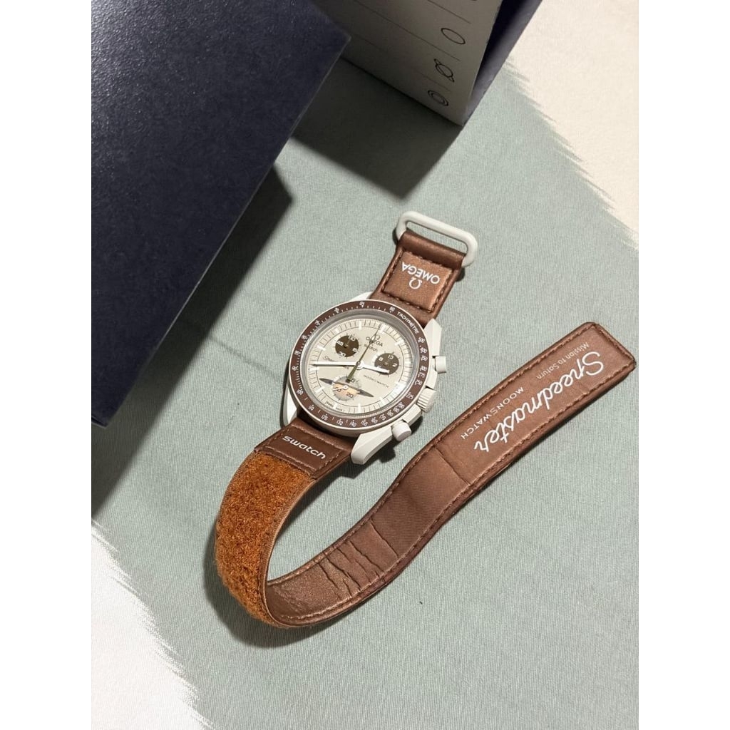 Omega x Swatch Speedmaster Mission to Sarurn