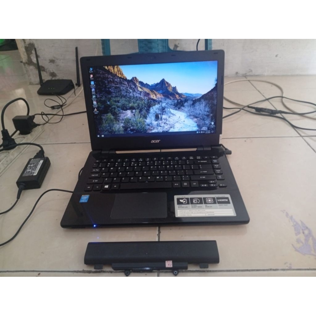 Acer e5 471 siap pakai core i3 gen4