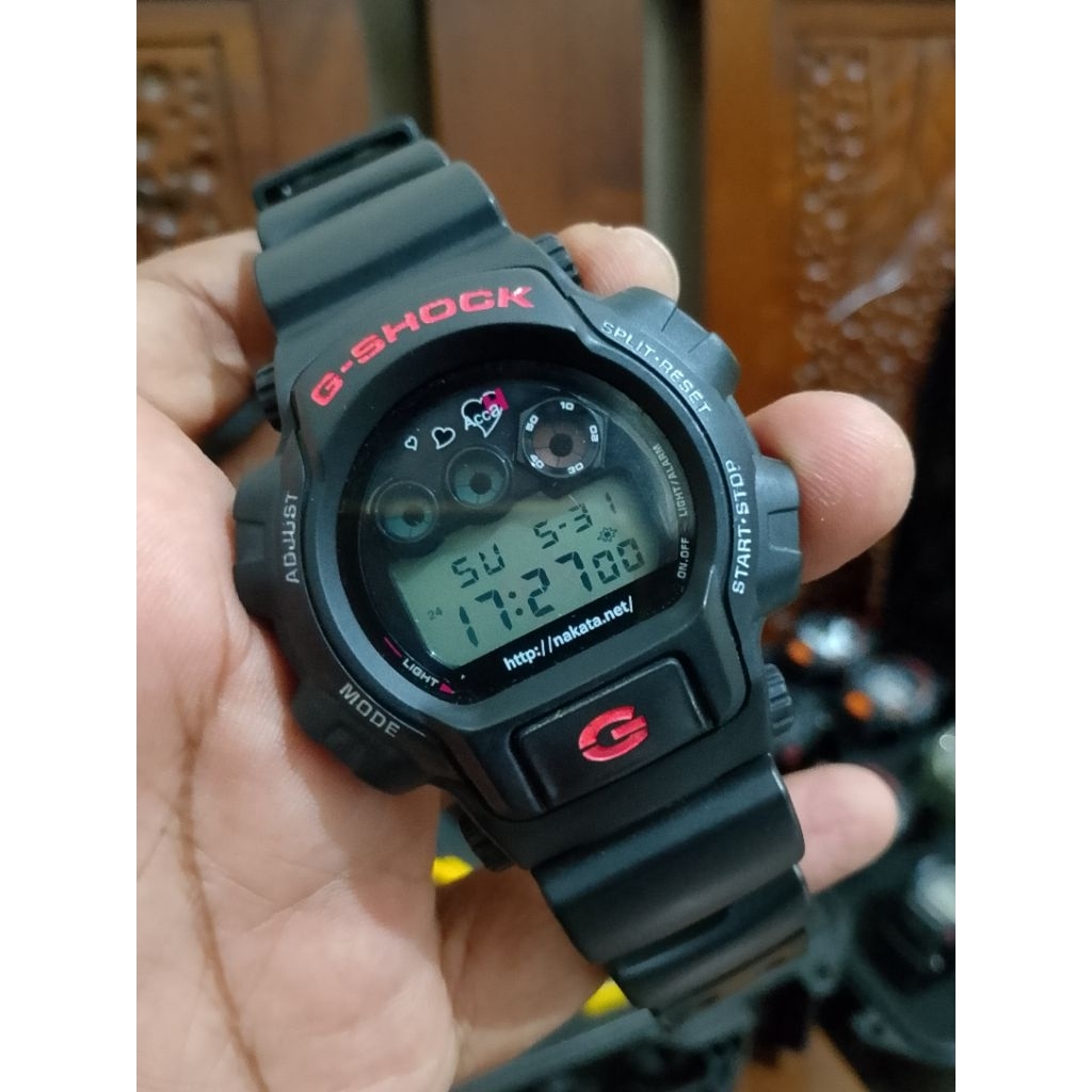 Casio G-Shock DW-8400 Mudman Vintage Special Edition Hidetoshi Nakata 1999 Shock Resist Water Resist