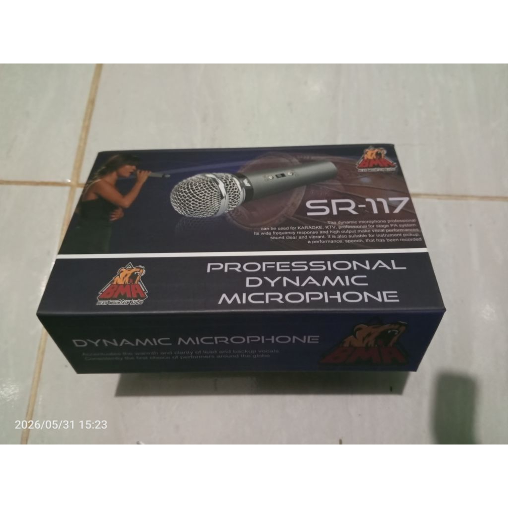 Mic BASS Hadroh Mic kendang khusus Dut BMA SR 117