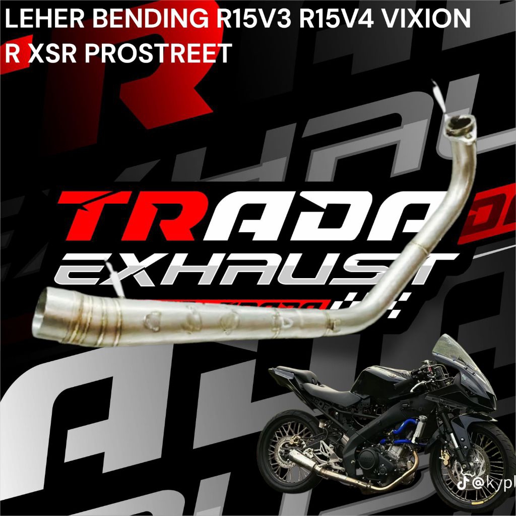 leheran bending header bending leher bending R15v3 R15v4 Xsr150r Vixion R Prostreet