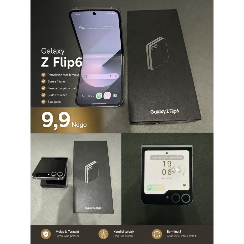 Galaxy Z Flip 6 Samsung 12/256 SECOND