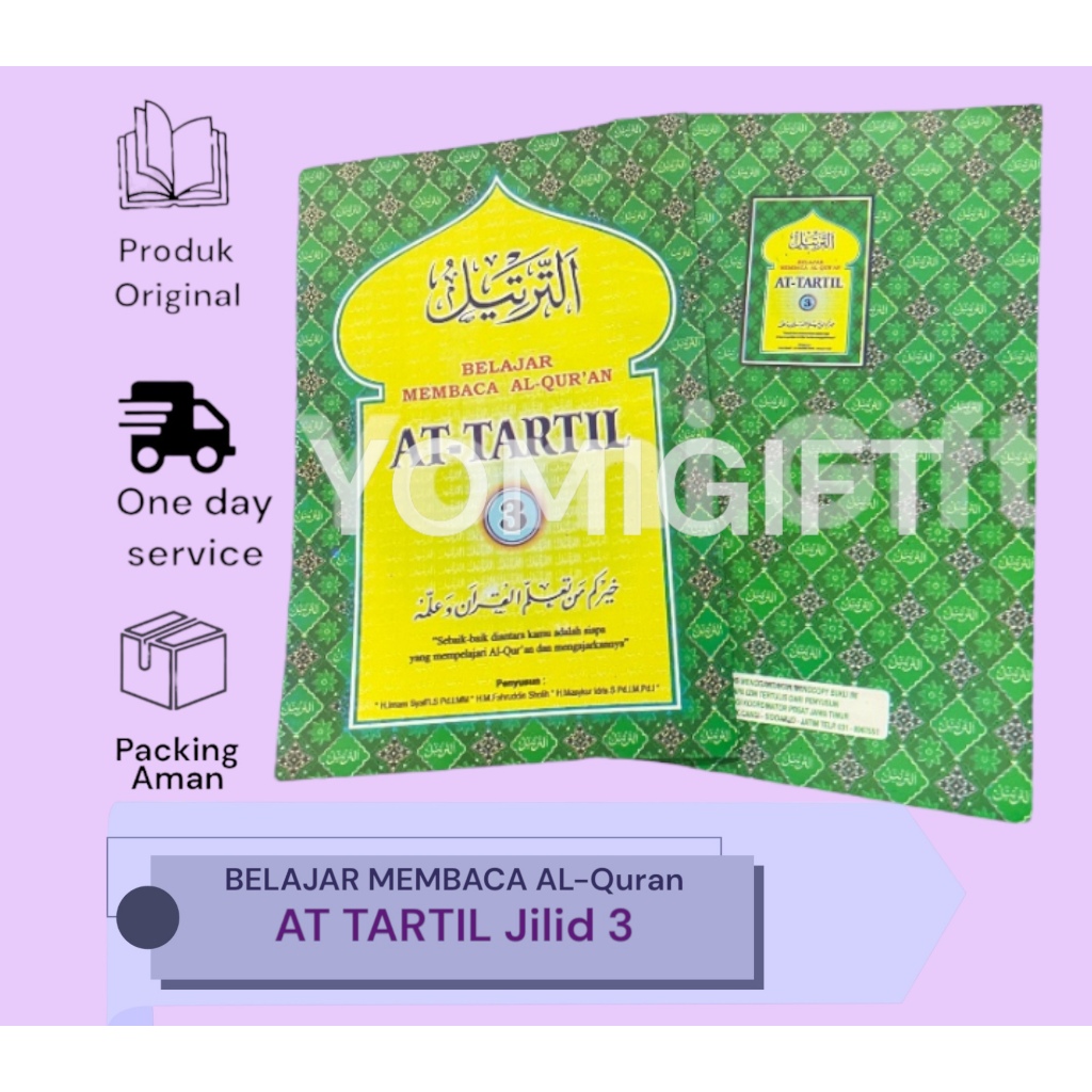 At-Tartil Jilid 3 Buku Belajar Membaca Alqur'an