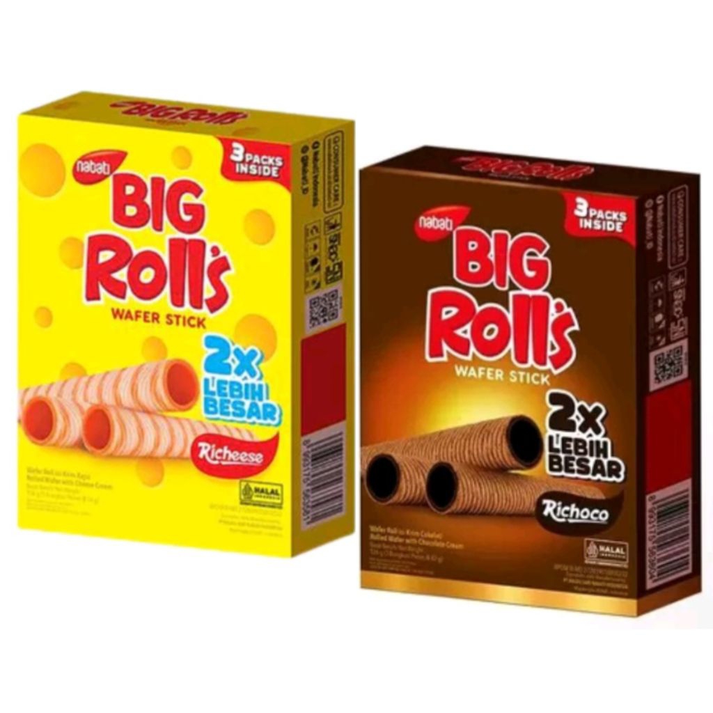 NABATi BIG ROLL 108 GR RICHEESE & RICHOCO
