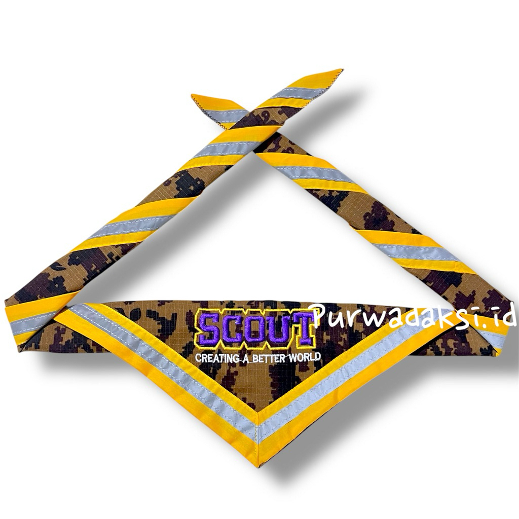 scraf loreng logo scout creating a better world