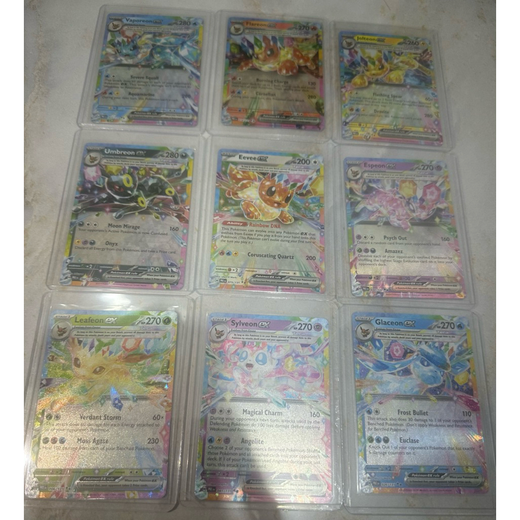 set eevee evolution english Prismatic komplit 9