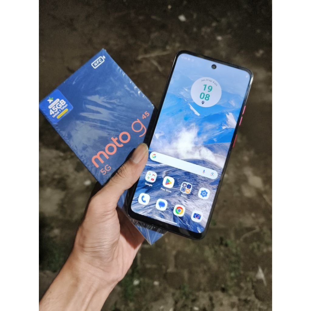 MOTO G45 5G RAM 8+8/256GB LENGKAP SECOND